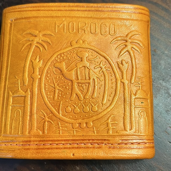 MENS Leather Moroccan Wallet - Picture 6 of 7